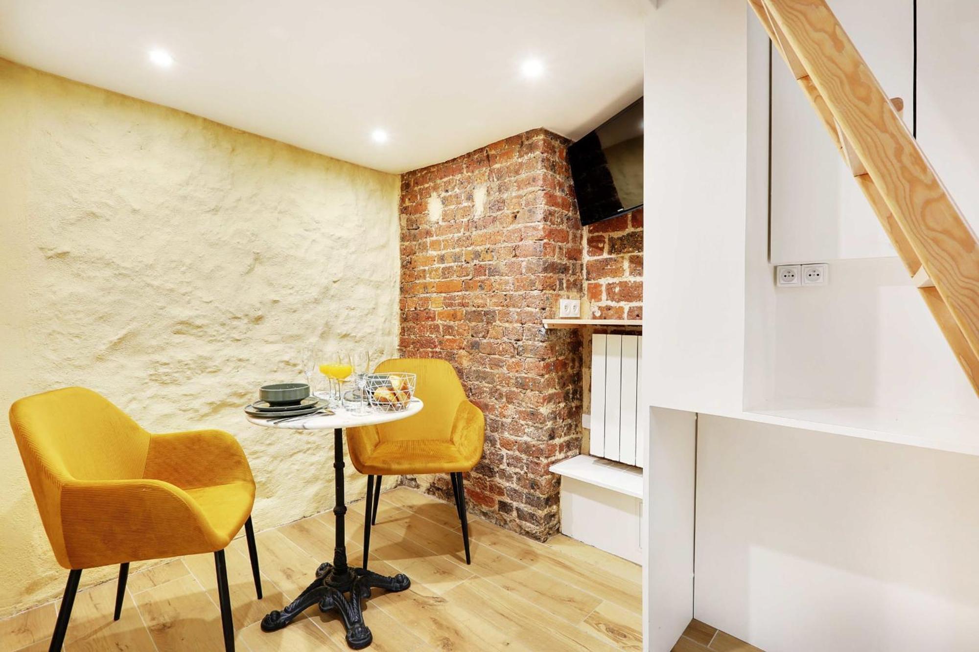 Cosy Studio In Montorgueil Leilighet Paris Eksteriør bilde